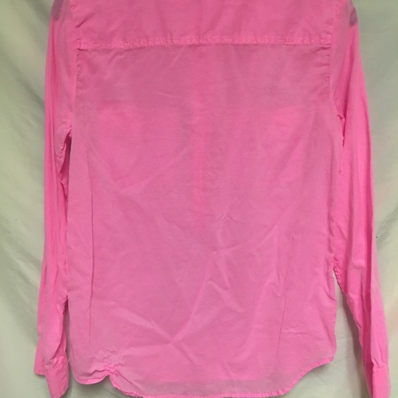 J Crew light weight Popover shirt - Picture 7 of 8